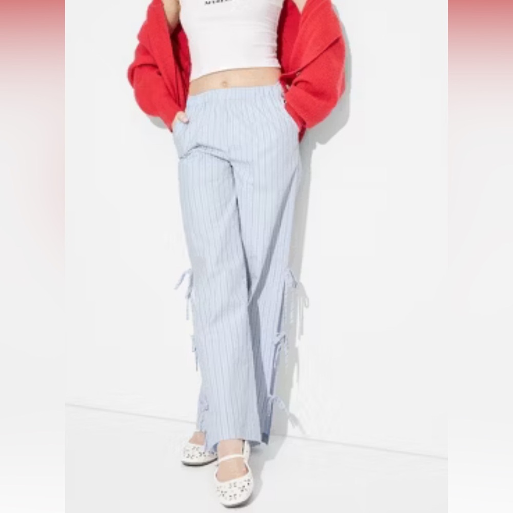Wild Fable High-Rise Side Tie Boxer Pants